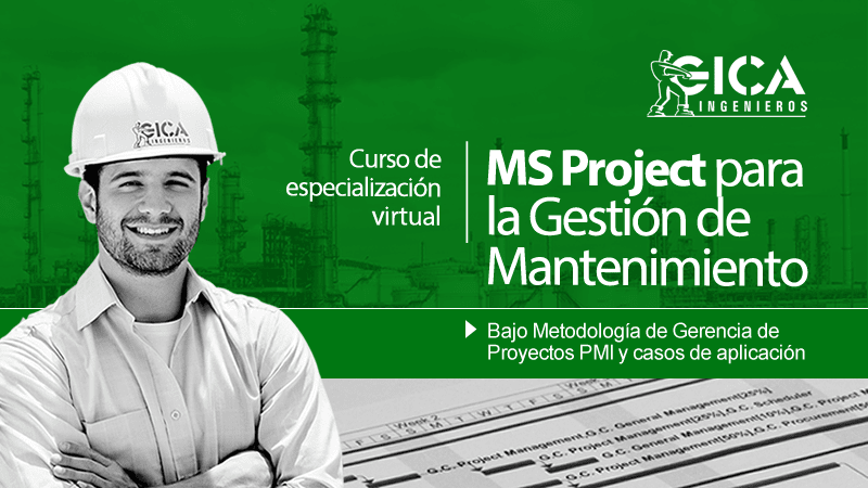 imagen MS PROJECT PARA LA GESTIÓN DE MANTENIMIENTO